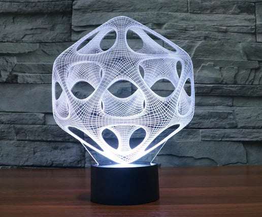 3D Creative LED Night Light USB for Romantic Gifts