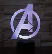 Marvel Avengers 3D Colorful LED Night Light